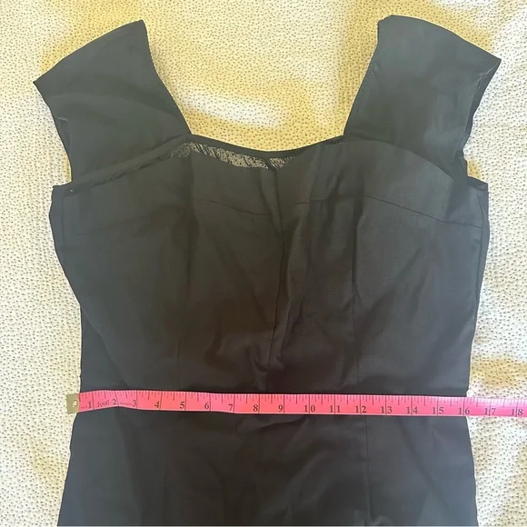 Stop Staring Beautiful Vintage Black Dress - Picture 2 of 8